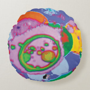 Juicy KC Image Rundes Kissen