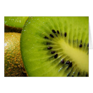 Juicy Kiwi - Carte de voeux intérieure vide