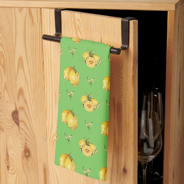 JUICY LEMONS KITCHEN TOWEL GESCHIRRTUCH (Drittel gefaltet)
