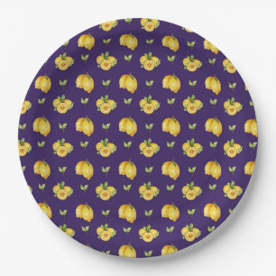JUICY LEMONS PAPIERPLATTE PAPPTELLER