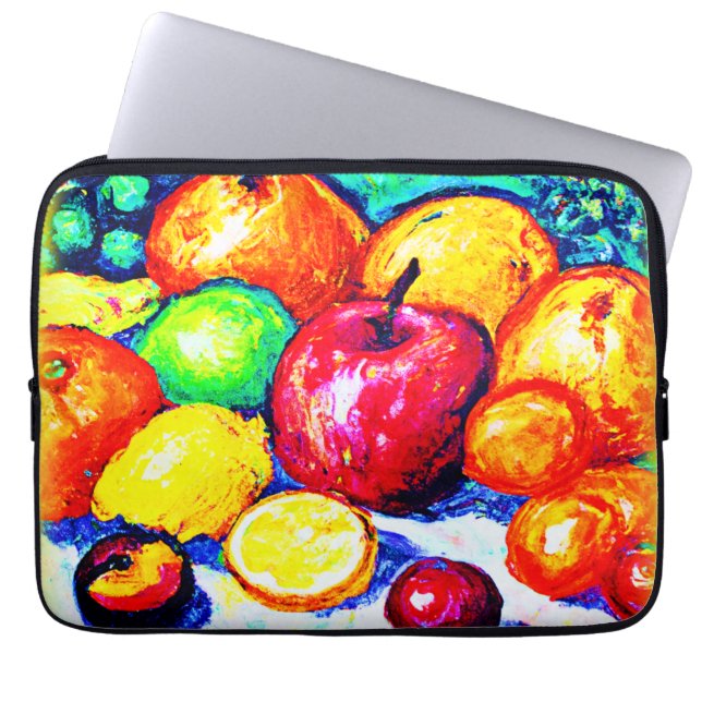 Juicy liebt Früchte. Jetzt kaufen Laptopschutzhülle (Vorderseite)