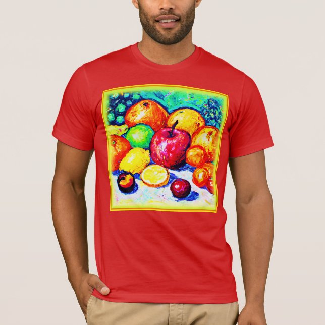 Juicy liebt Früchte. Jetzt kaufen T-Shirt (Vorderseite)