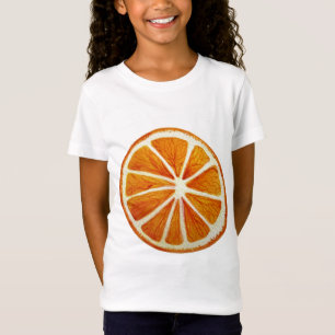 Juicy Orange Aquarellfrucht Pop Art T-Shirt