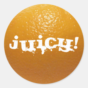 Juicy Orange - Aufkleber
