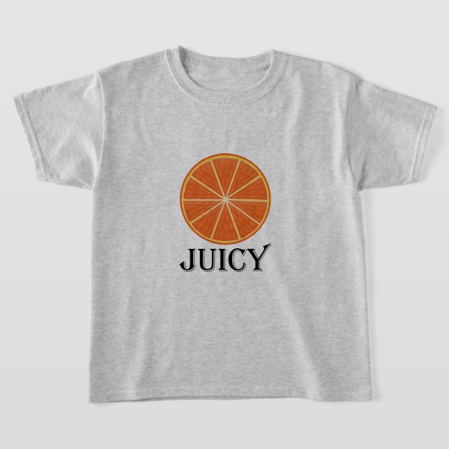 Juicy Orange - T - Shirt für Mädchen (Ablage )