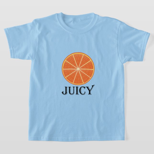 Juicy Orange - T - Shirt für Mädchen (Ablage )