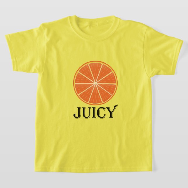 Juicy Orange - T - Shirt für Mädchen (Ablage )
