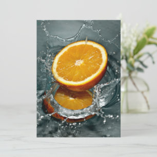 Juicy-positive Orange für Vitamin-Stimmung
