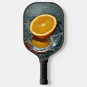 Juicy-positive Orange für Vitamin-Stimmung Pickleball Schläger