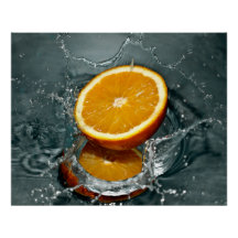 Juicy-positive Orange für Vitamin-Stimmung
