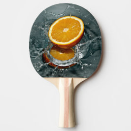 Juicy-positive Orange für Vitamin-Stimmung Tischtennis Schläger
