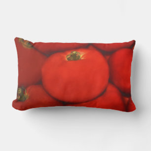 Juicy Red Homegrown Garden Tomaten Lendenkissen