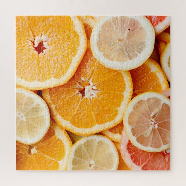 Juicy Sliced Orange Citrus Frucht (Vertikal)