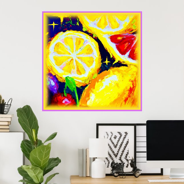 Juicy Sterne und Fruchtige Himmel. Jetzt kaufen Poster (Heimbüro)