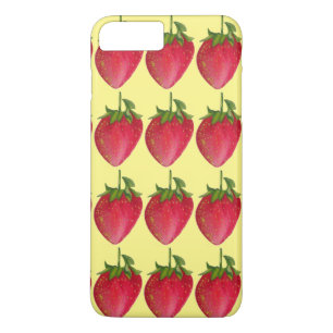 Juicy Strawberry Frucht Aquarell Makro Kunst Case-Mate iPhone Hülle