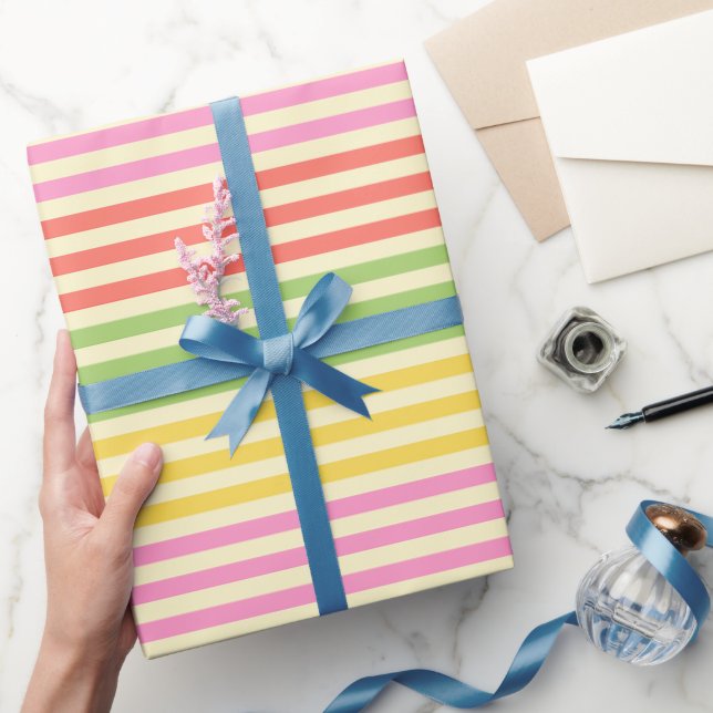 JUICY STRIPE Wrapping Paper Geschenkpapier (Schenken)