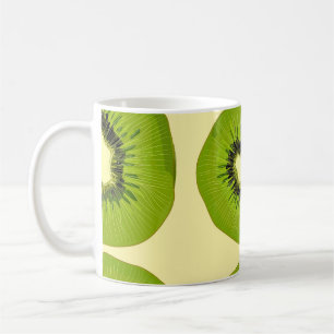 Juicy Tropical Fruits: Lebhafter Sommer Kaffeetasse