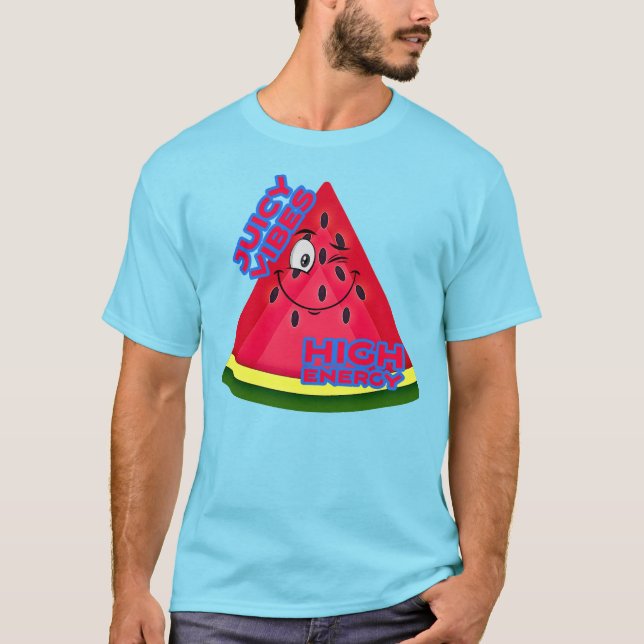 JUICY VIBES HOHE ENERGIE! T-Shirt (Vorderseite)