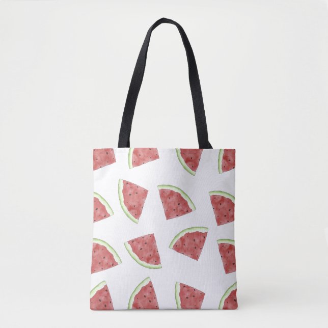 Juicy-Wassermelon-Muster Tasche (Vorderseite)