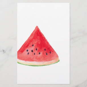 Juicy-Wassermelone-Früchte Briefpapier