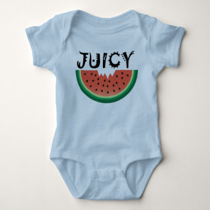 Juicy Watermelon - Baby Jersey Bodysuit  Strampler