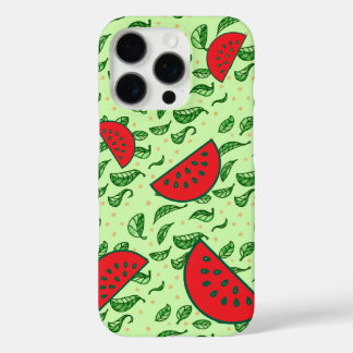 Juicy Watermelon & Leaf iPhone 16 Pro Hülle