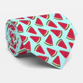 Juicy Watermelon Slice Wiederholung Muster Krawatte
