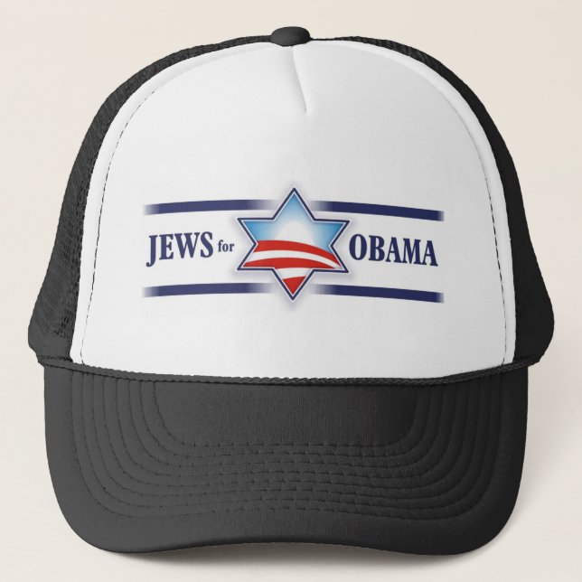 Juifs pour le casquette d'Obama (Devant)