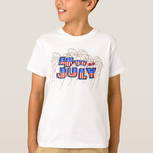 Juillet 4 feu d'artifice T-shirt