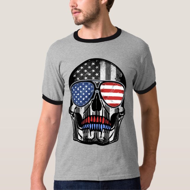 JUILLET 4 JUILLET INDÉPENDANCE JOUR CADEAU T-shirt (Devant)