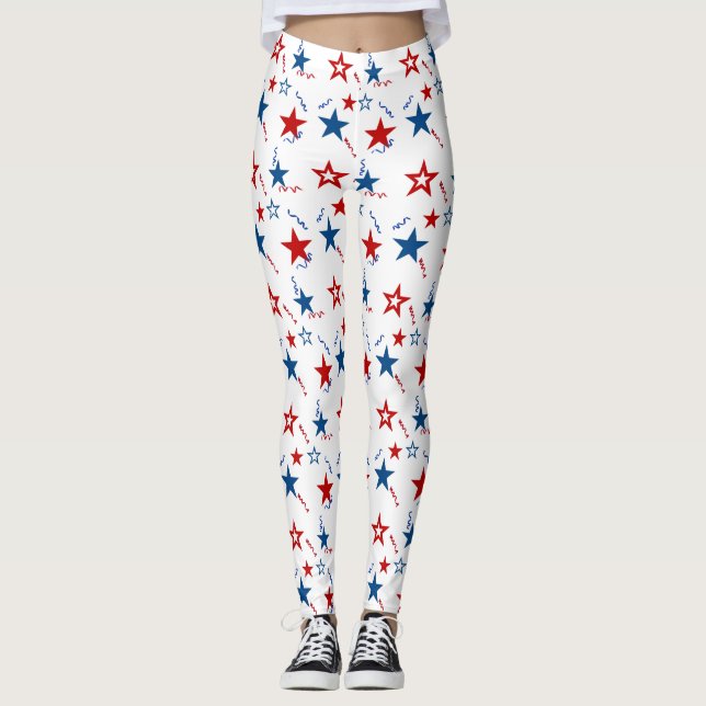 Juillet 4th Stars Leggings (Devant)