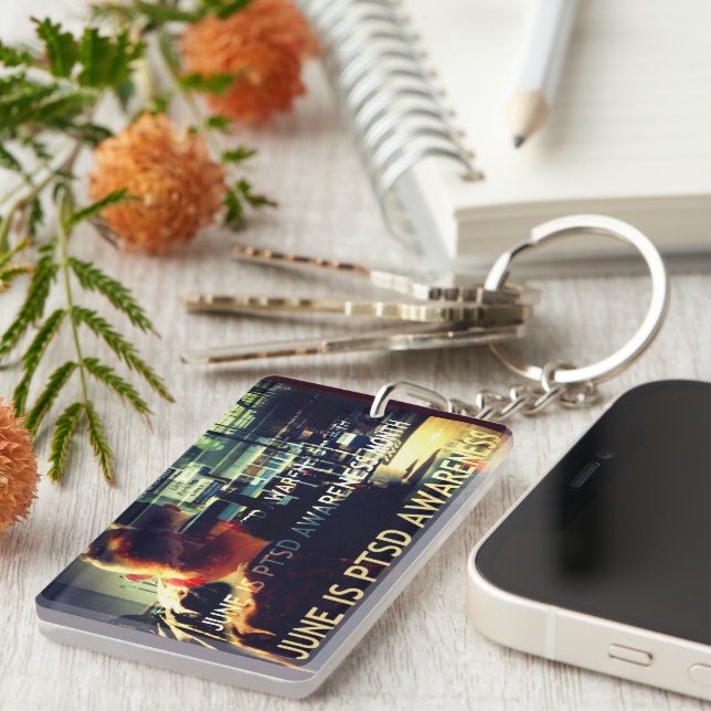 Juin est Porte - clé du Mois de sensibilisation au (Devant droit)