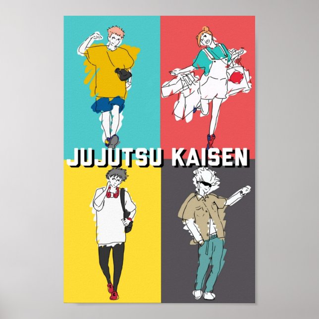 Jujutsu Kaisen Original Poster (Vorne)