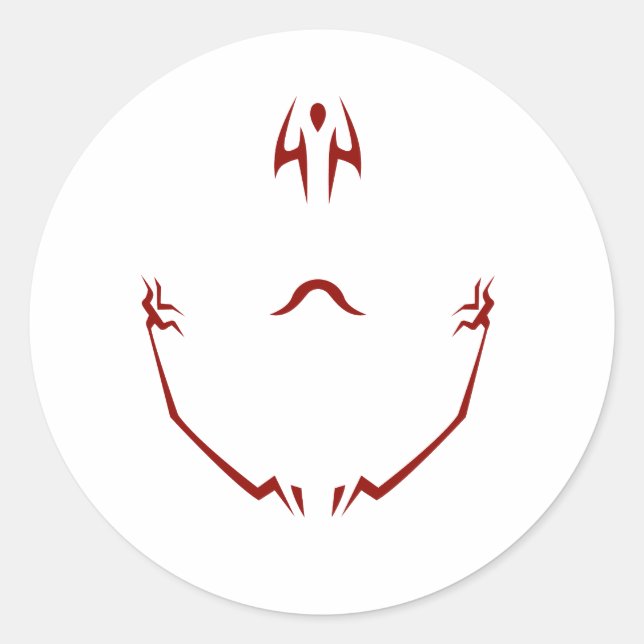 Jujutsu kaisen sukuna Aufkleber (Vorderseite)