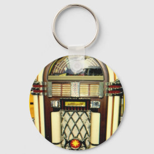 Juke-Box-Image-Schlüsselkette Schlüsselanhänger