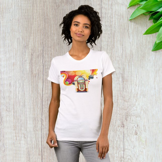 Juke Box Music Womens T - Shirt (Von Creator hochgeladen)