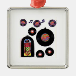 JUKE BOX UND DIE 50ER CHRISTMAS ORNAMENT