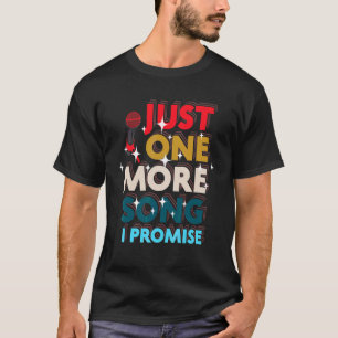 Jukebox Karaoke Sänger nur noch ein Lied I Promis T-Shirt