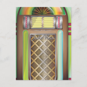 JukeBox Postkarte