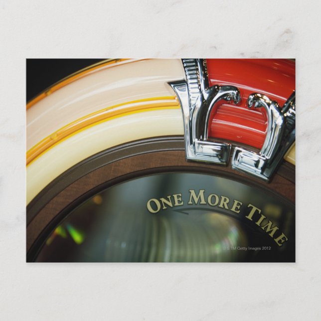 Jukebox Postkarte (Vorderseite)