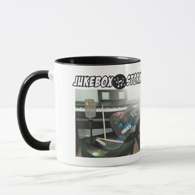 Jukebox Storm Kaffee Tasse 2-seitig, 2-Töne (Links)