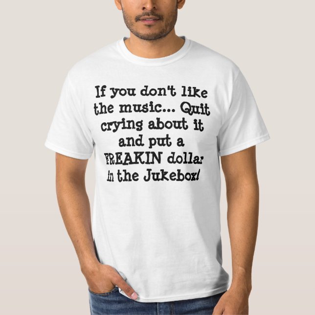Jukebox-T-Shirt T-Shirt (Vorderseite)
