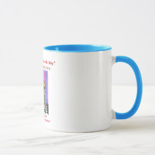 Jukebox-Tasse, "Rock-and-Roll ist hier zu bleibe. Tasse