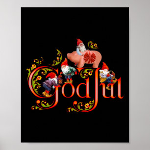 Jul Marzipan Pig Poster