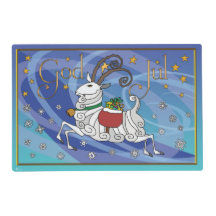 Julbock Tischset