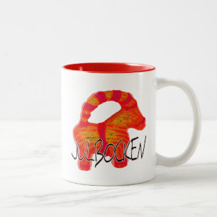 Julbocken die schwedischen zweifarbige tasse