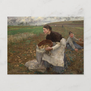 Jules Bastien-Lepage - Carte postale d'octobre