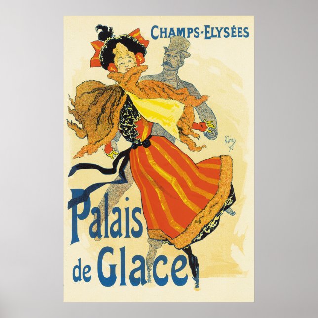 Jules Cheret - Palais de Glace Poster (Vorne)