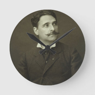 Jules Garnier (1847-89), von 'Galerie Contemporai Runde Wanduhr