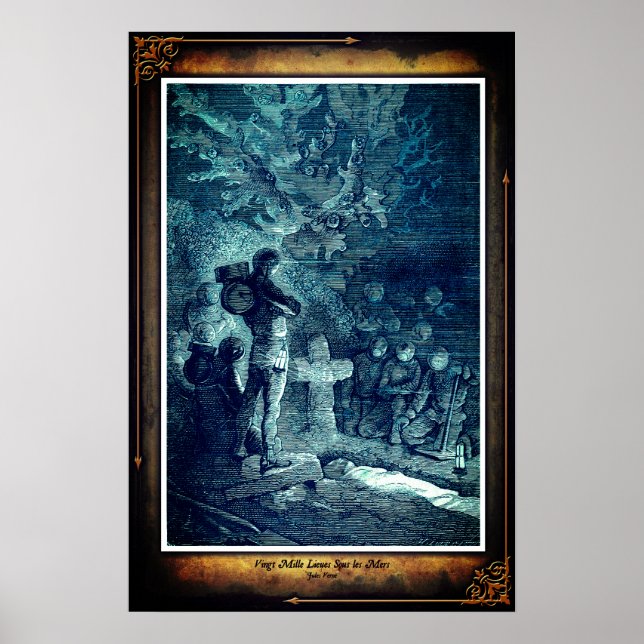 Jules Verne 20000 Leauges Under the Sea Poster 1 (Vorne)